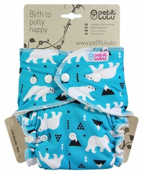 Petit Lulu Maxi noční plena patent - Polární medvědi porovnat ceny