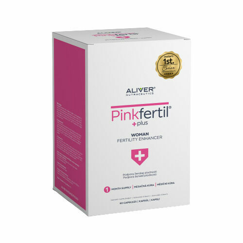 Aliver Nutraceutics  Pinkfertil plus - unique effect for women 90 kapslí porovnat ceny