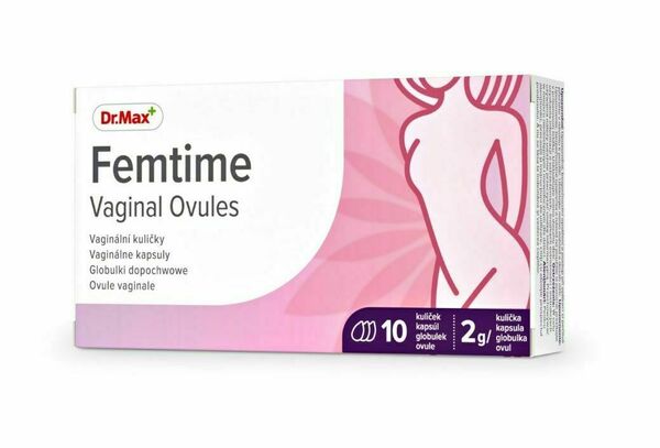 Dr.Max Femtime Vaginal Ovules 10 ks porovnat ceny