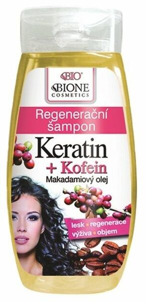 Bione Cosmetics BIO KERATIN + KOFEIN regenerační šampon 260 ml porovnat ceny