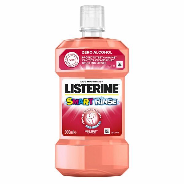 LISTERINE Smart Rinse Berry Ústní voda 500 ml porovnat ceny