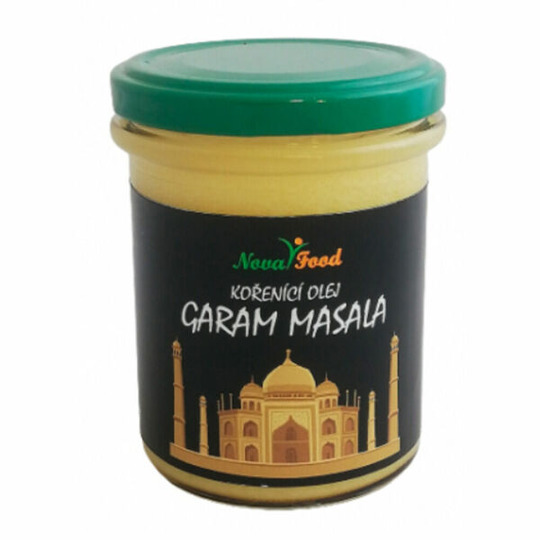 NOVAFOOD Kořenící olej garam masala 180 ml porovnat ceny