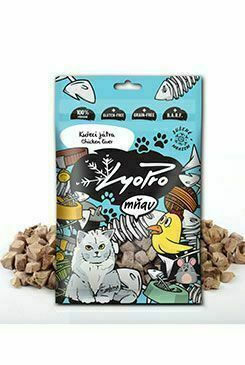 Lyopro Mňau Poch. Mrazem Sušené Kuřecí Játra 50g porovnat ceny