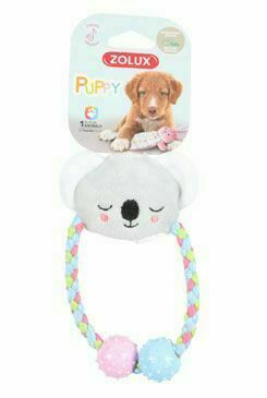 Hračka Pes Puppy Tiny Rope Plyš šedá Zolux porovnat ceny