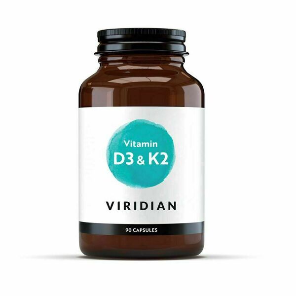 Viridian Vitamin D3 & K2 90 kapslí porovnat ceny
