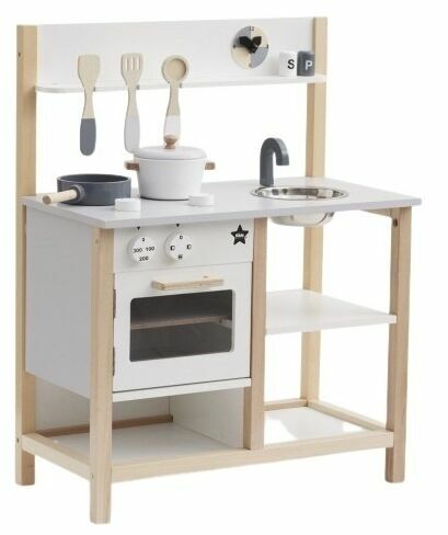 Kids Concept Bistro Kuchyňka dřevěná Natural White porovnat ceny
