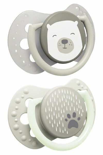 LOVI Dudlík silikonový dynamický Buddy Bear 3-6m 2ks porovnat ceny