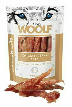 Woolf Pochoutka Chicken Jerky Bars 100g porovnat ceny