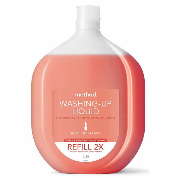 METHOD Peach&Pink Pepper Přípravek na nádobí náhradní náplň 1000 ml porovnat ceny