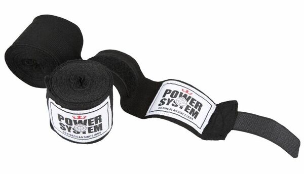 Power System boxovací bandáže BOXING WRAPS BLACK 2ks porovnat ceny