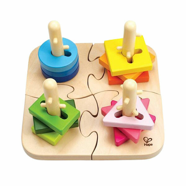 Hape Kreativní dřevěné puzzle porovnat ceny