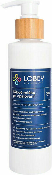 Lobey Tělové mléko po opalování 200ml porovnat ceny