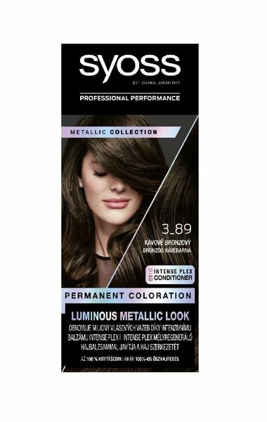 Syoss Metallic Collection Permanentní barva na vlasy 3-89 kávově bronzová 115 ml porovnat ceny