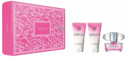 Versace Bright Crystal Set Eau de Toilette 50ml + Bath&Shower Gel 50ml + Body Lotion 50ml porovnat ceny