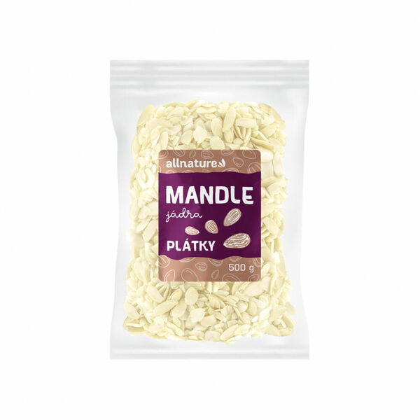 ALLNATURE Mandle plátky 500 g porovnat ceny