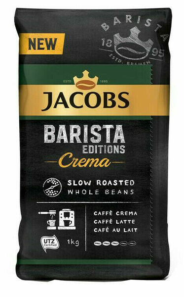 Jacobs Barista Crema zrnková káva 1kg porovnat ceny