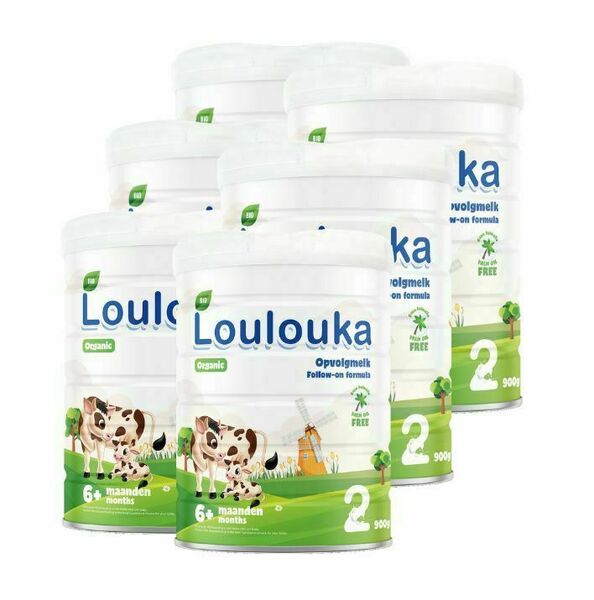 Loulouka 2 BIO Pokračovací kojenecká výživa 6x900 g porovnat ceny