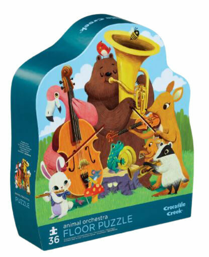 Crocodile Creek Puzzle Zvířecí orchestr 36ks porovnat ceny