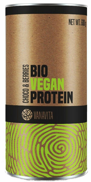 VanaVita Bio Vegan Protein choco&berries 600g porovnat ceny
