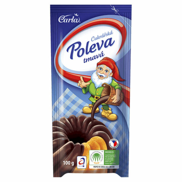 CARLA Cukrářská poleva tmavá 100 g porovnat ceny