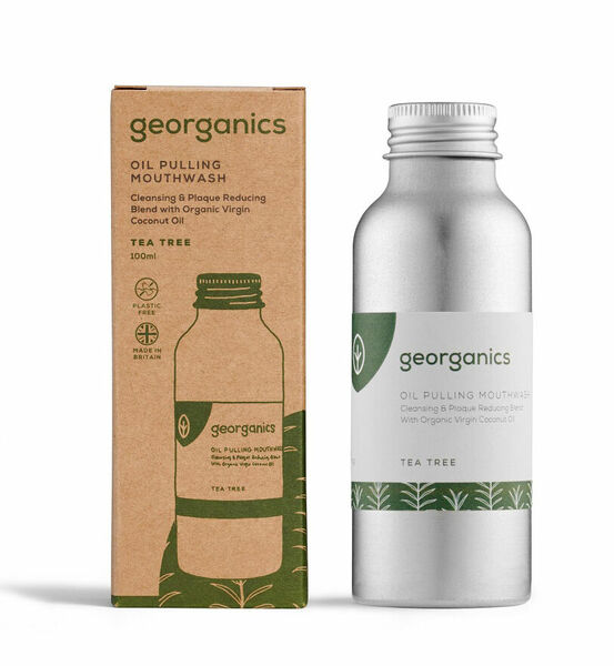 Georganics Tea Tree ústní voda na olejové bázi 100 ml porovnat ceny