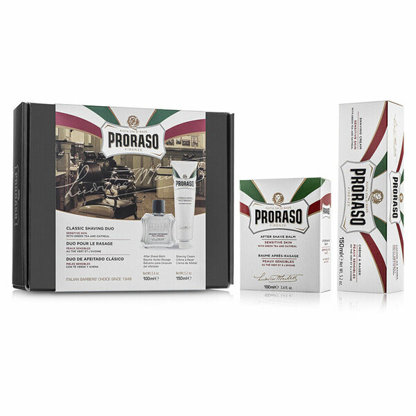 PRORASO Dárková sada přípravků na holení Sensitive Krém na holení 150 ml + balzám po holení 100 ml porovnat ceny