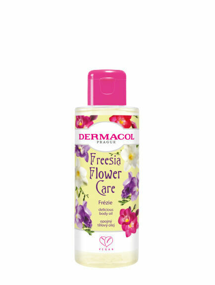 Dermacol Flower care Opojný tělový olej Frézie 100ml porovnat ceny