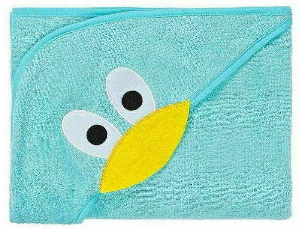 Dětská osuška Sensillo Water Friends 100x100 cm duck turquoise porovnat ceny