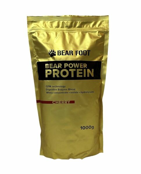 BEAR FOOT NUTRITION Power Protein višeň 1000 g porovnat ceny