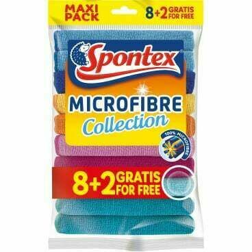 Spontex utěrka z mikrovlákna 8+2ks porovnat ceny