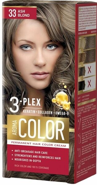 Aroma Color Barva na vlasy - popelavá blond č.33 porovnat ceny