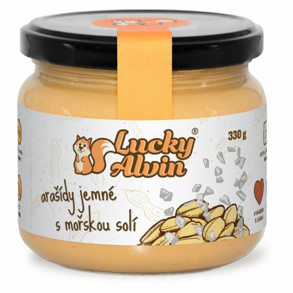 LUCKY ALVIN Arašídy jemné s mořskou solí 330 g porovnat ceny
