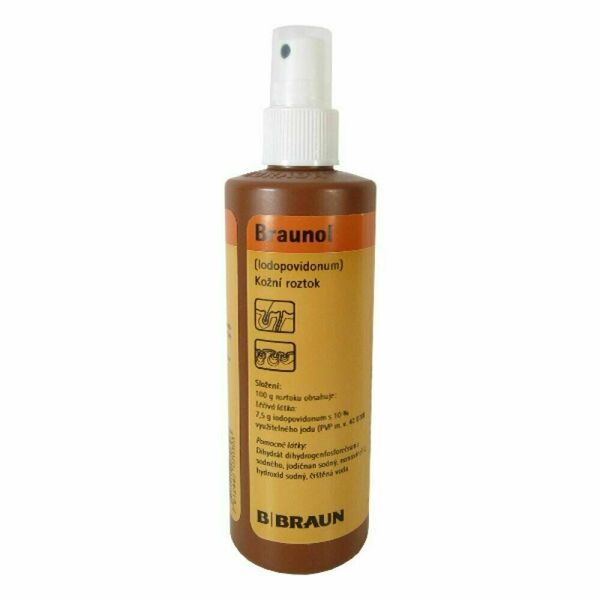 B.BRAUN Braunol Roztok k zev. užití 250 ml porovnat ceny