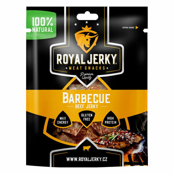 ROYAL JERKY BEEF BARBECUE sušené maso 22 g porovnat ceny