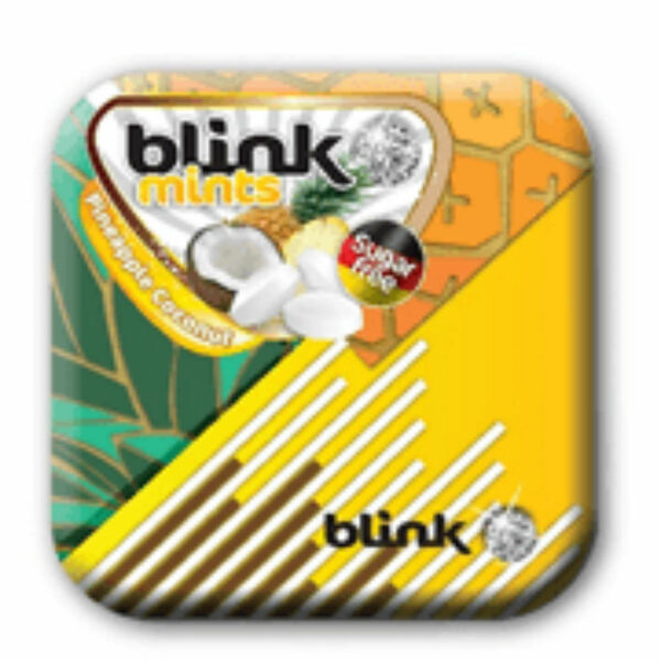 BLINK bonbóny s příchutí ananasu a kokosu 15 g porovnat ceny