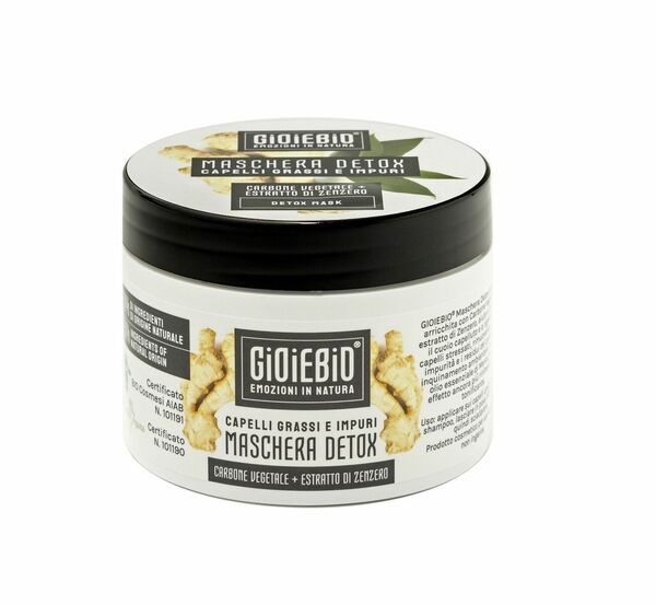 GioieBio Detox Vlasová maska uhlí zázvor BIO 250 ml porovnat ceny