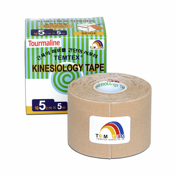 Tejp. TEMTEX kinesio tape Tourmaline béžová 5cmx5m porovnat ceny