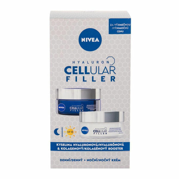 NIVEA Balíček Cellular Filler denní + noční krém 2x 50 ml porovnat ceny
