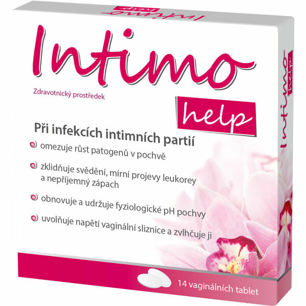 INTIMOHELP Při infekcích intimních partií 14 tablet porovnat ceny