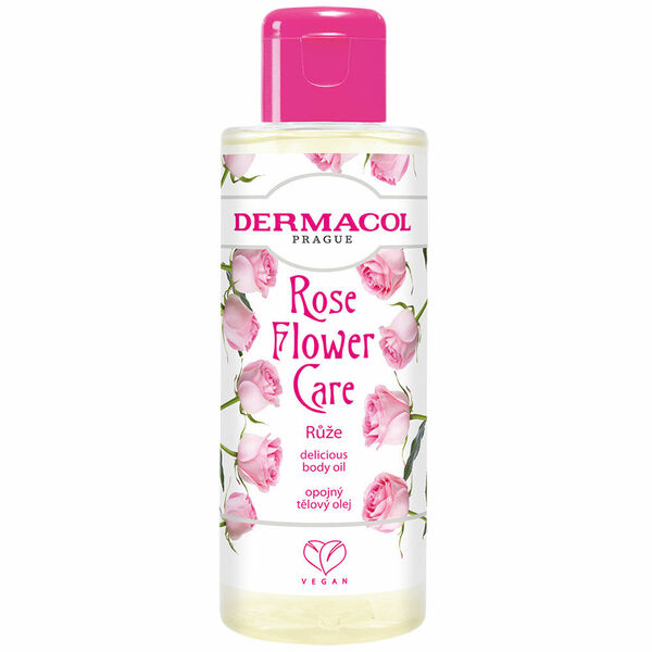 DERMACOL Flower Care Opojný tělový olej Růže 100 ml porovnat ceny