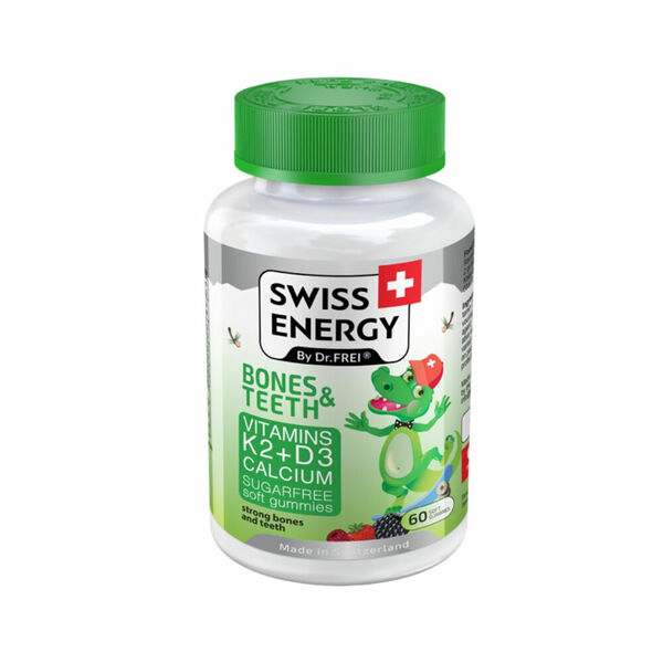 SWISS ENERGY Bones & Teeth KIDS gummies 60 kapslí porovnat ceny