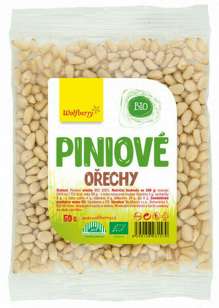 Wolfberry Piniové ořechy BIO 50g porovnat ceny