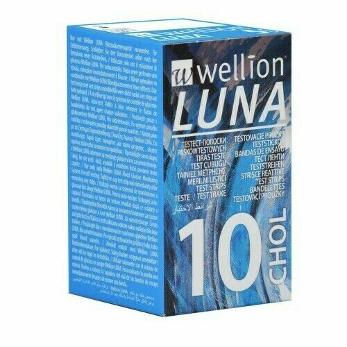 Wellion LUNA testovací proužky cholesterol 10ks porovnat ceny