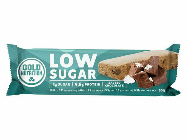GoldNutrition Protein Bar Low Sugar slaná čokoláda 30g porovnat ceny