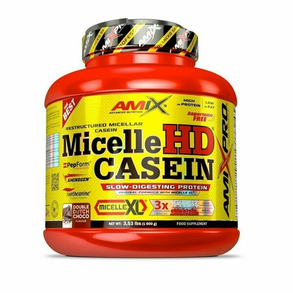 Amix MicelleHD Casein, Double Dutch Chocolate, 1600g porovnat ceny