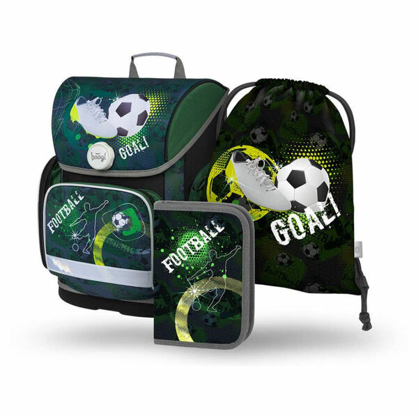 BAAGL Set ergo fotbal aktovka, penál, sáček 3 ks porovnat ceny