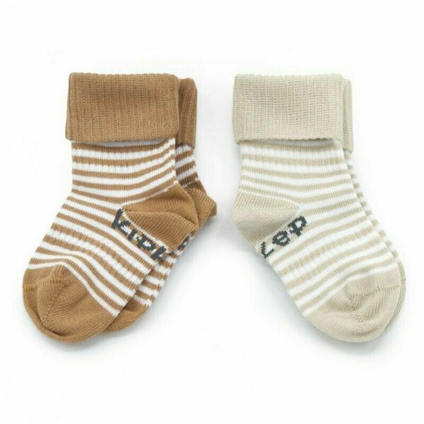 KipKep dětské ponožky Stay-on-Socks 6-12m 2páry Camel & Sand porovnat ceny