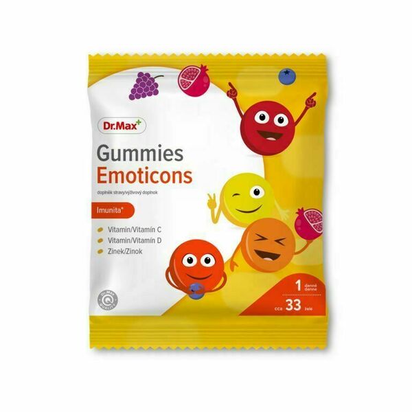 Dr. Max Gummies Emoticons želé 33 ks porovnat ceny