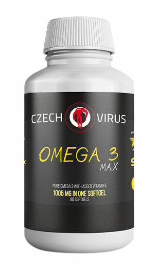 Czech Virus Omega 3 MAX 90 tobolek porovnat ceny