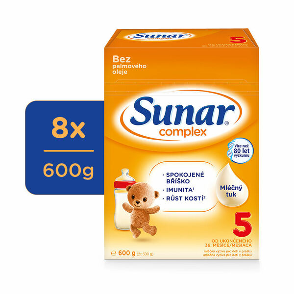 Sunar Complex 5, 8 x 600 g porovnat ceny